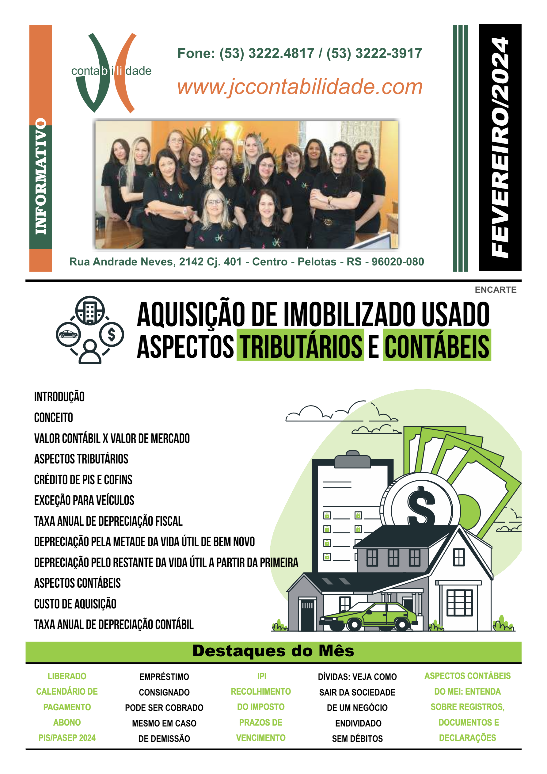 Fevereiro 2024 - Informativos on-line - Informação é conhecimento, e conhecimento é poder.