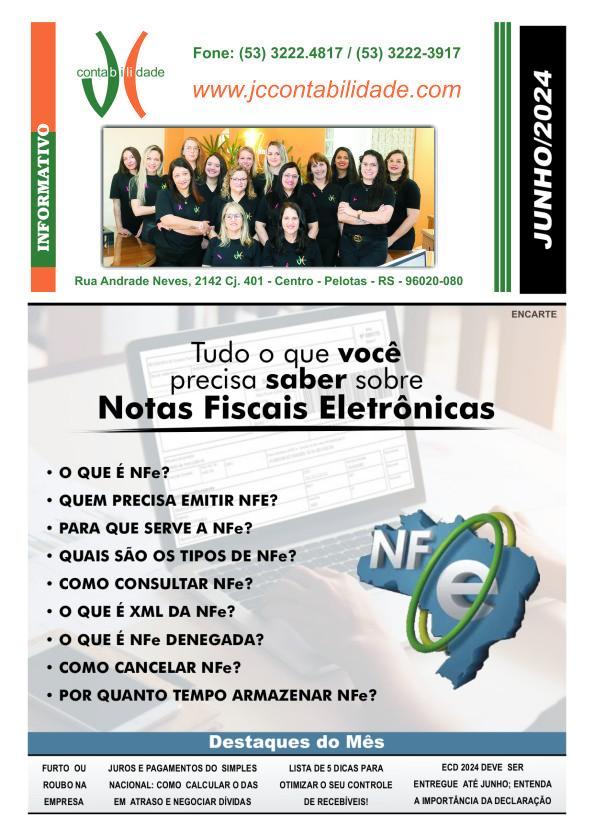 Junho 2024 - Informativos on-line - Informação é conhecimento, e conhecimento é poder.