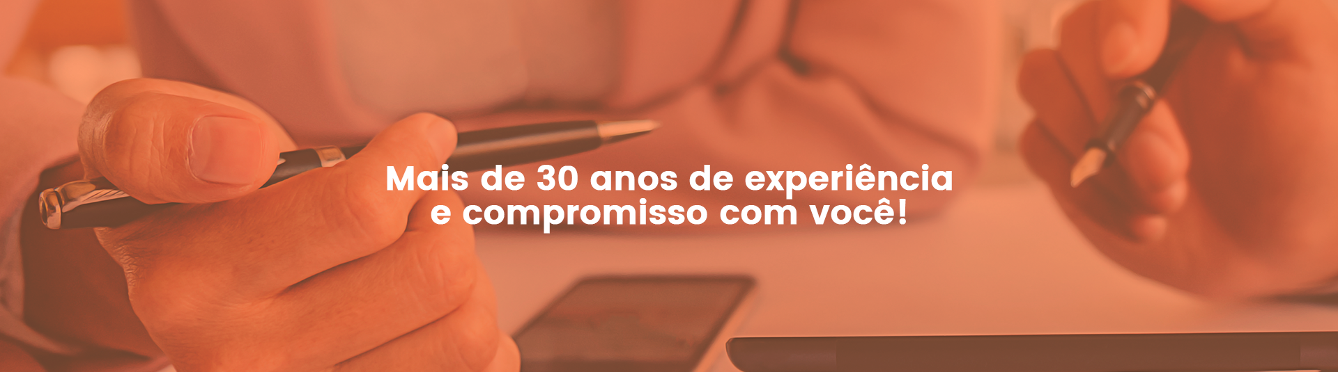 Banner - 30 anos